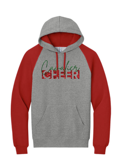 *GLITTER* CAVALIER CHEER CREWNECKS & HOODIES