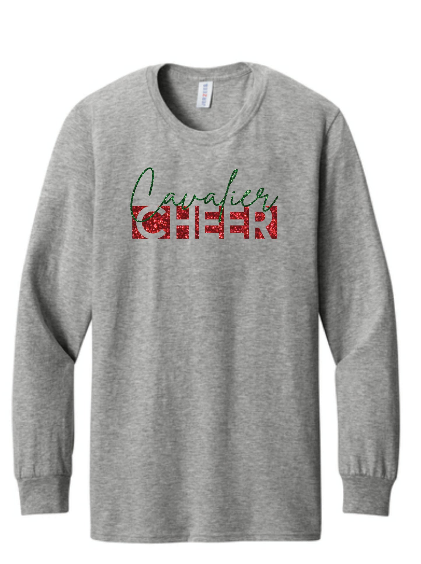 *GLITTER* CAVALIER CHEER T SHIRTS / LONG SLEEVES
