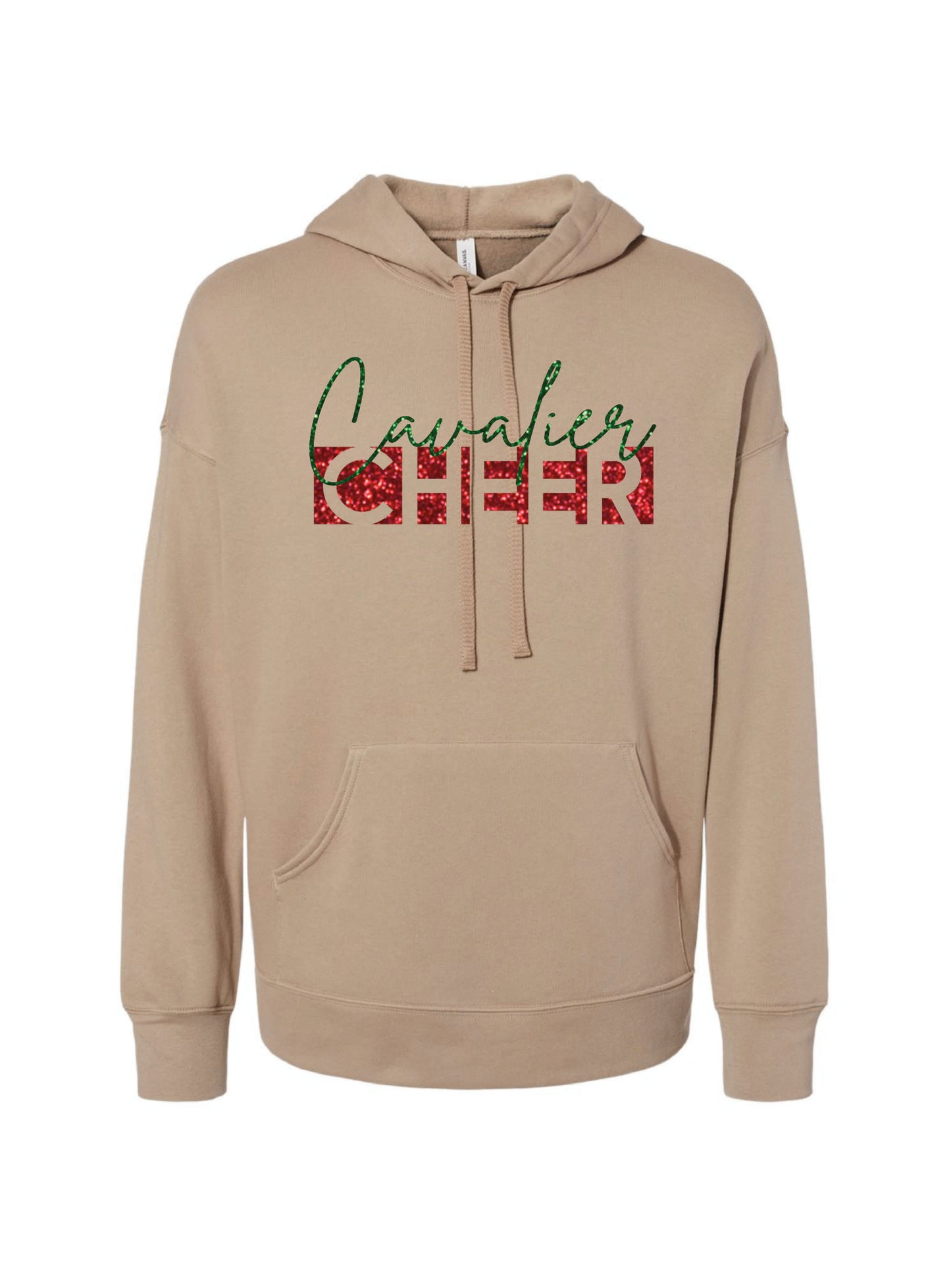 *GLITTER* CAVALIER CHEER CREWNECKS & HOODIES