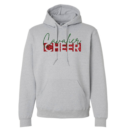 *GLITTER* CAVALIER CHEER CREWNECKS & HOODIES