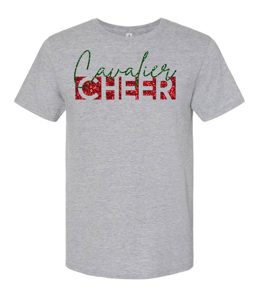 *GLITTER* CAVALIER CHEER T SHIRTS / LONG SLEEVES