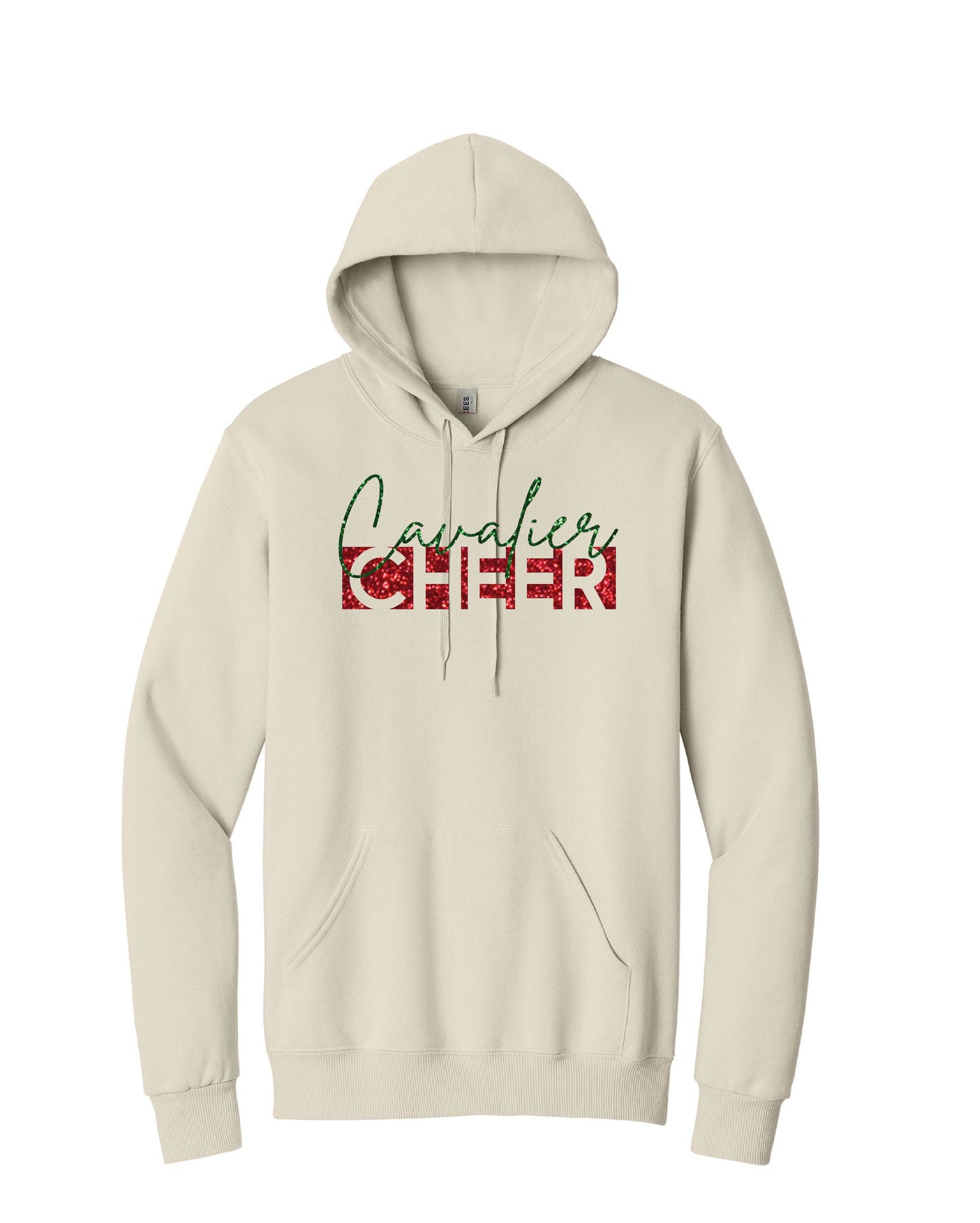 *GLITTER* CAVALIER CHEER CREWNECKS & HOODIES