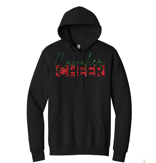 *GLITTER* CAVALIER CHEER CREWNECKS & HOODIES