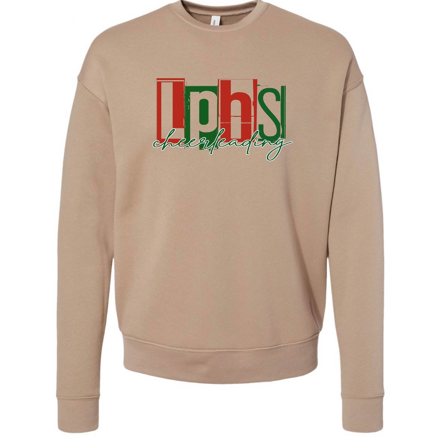 LPHS CHEERLEADING -  GRUNGE  CREWNECKS