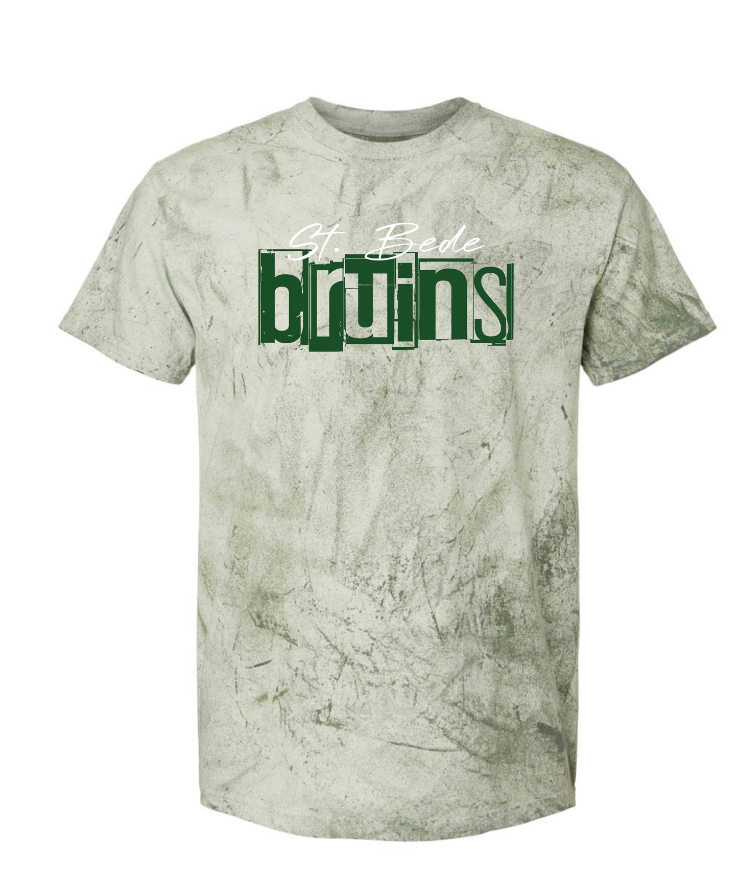 BRUINS BLOCK GRUNGE  -  T SHIRTS  (MULTIPLE OPTIONS)