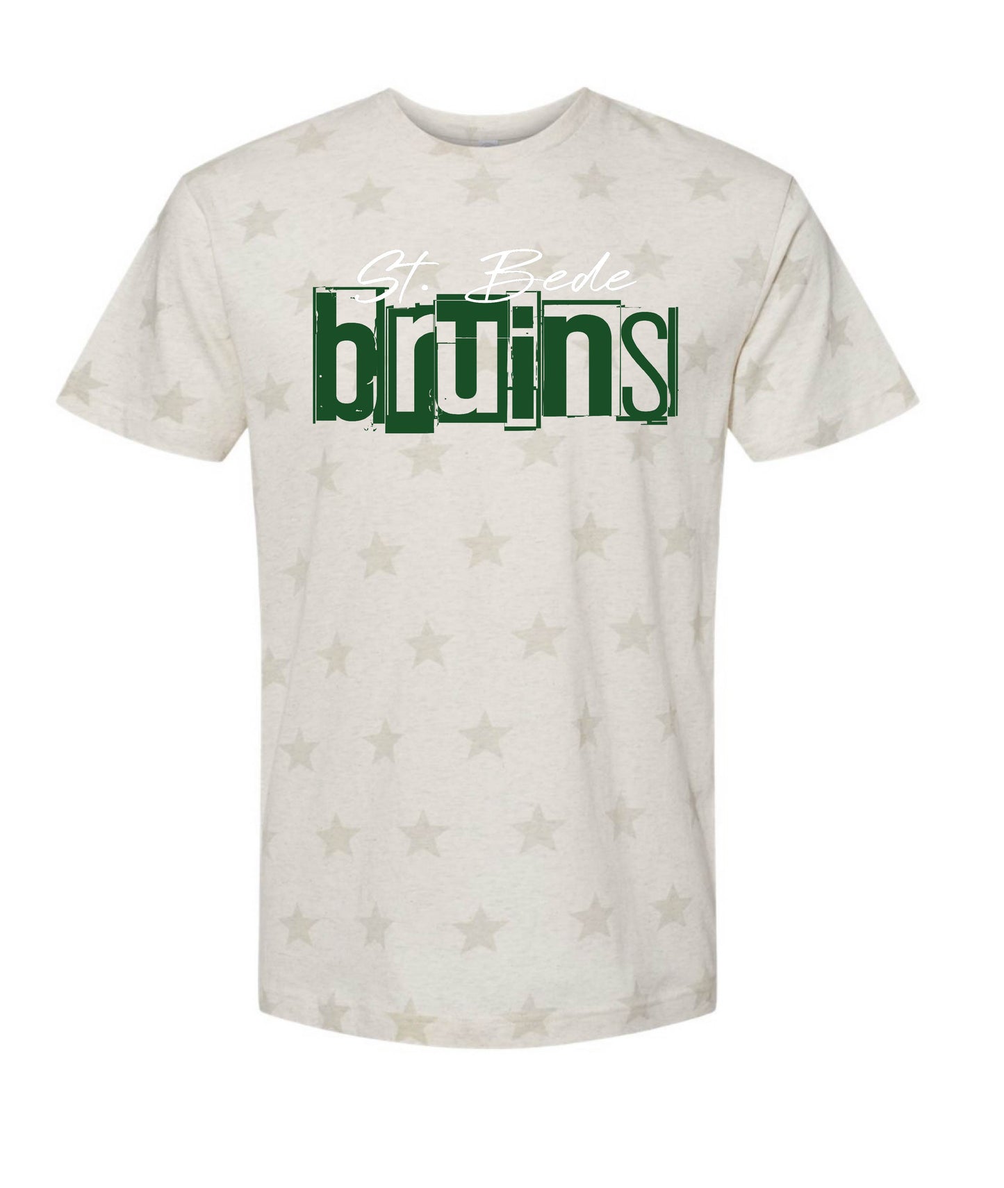 BRUINS BLOCK GRUNGE  -  T SHIRTS  (MULTIPLE OPTIONS)