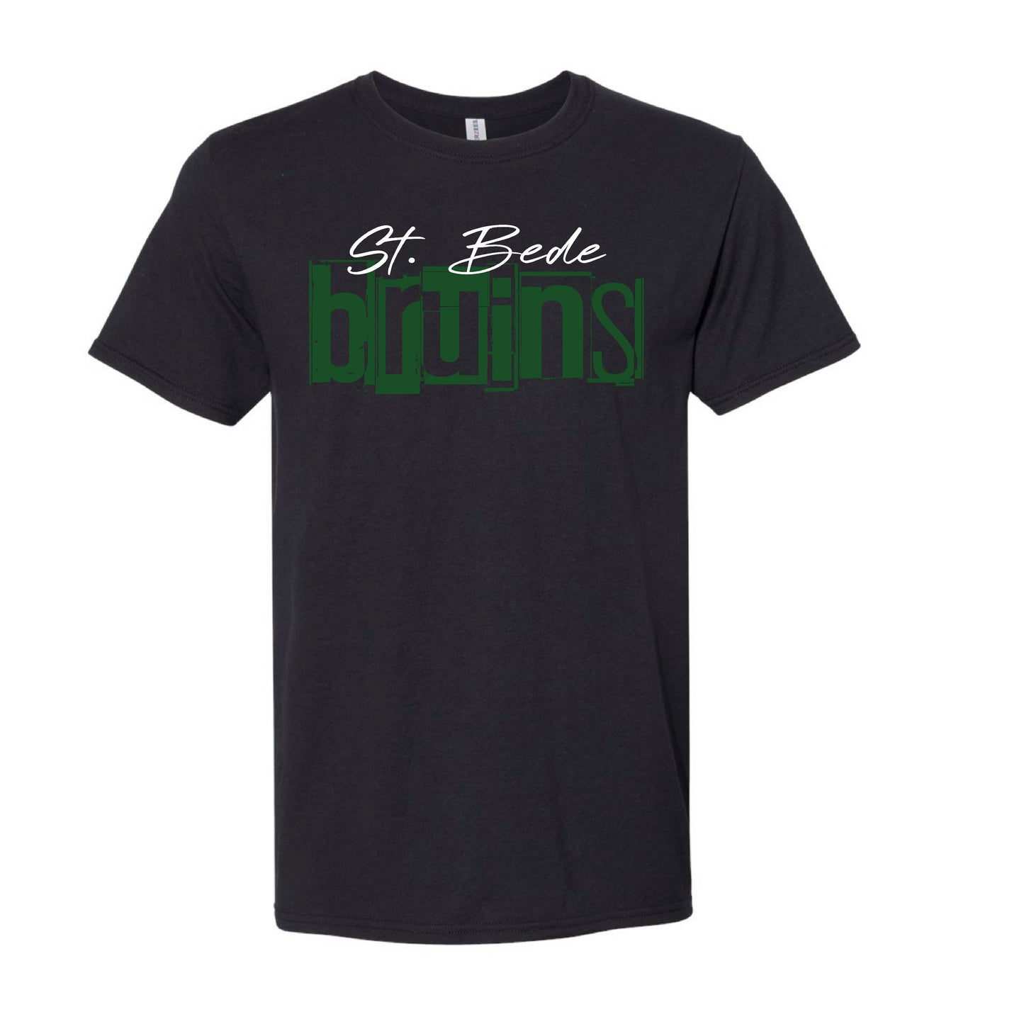 BRUINS BLOCK GRUNGE  -  T SHIRTS  (MULTIPLE OPTIONS)