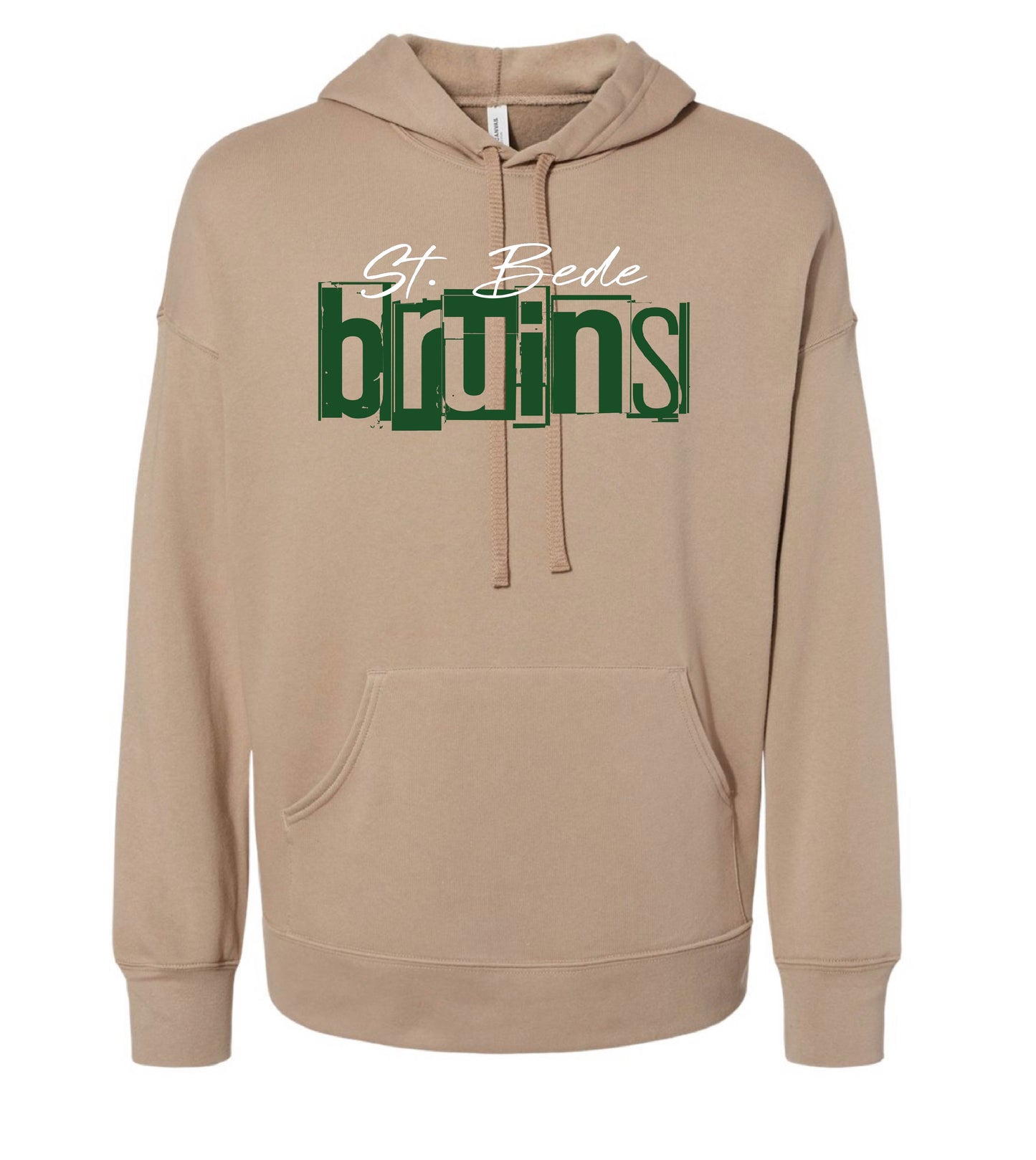 BRUINS BLOCK GRUNGE- HOODIES (MULTIPLE OPTIONS)