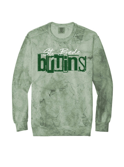 BRUINS BLOCK GRUNGE - CREWNECK (MULTIPLE OPTIONS)