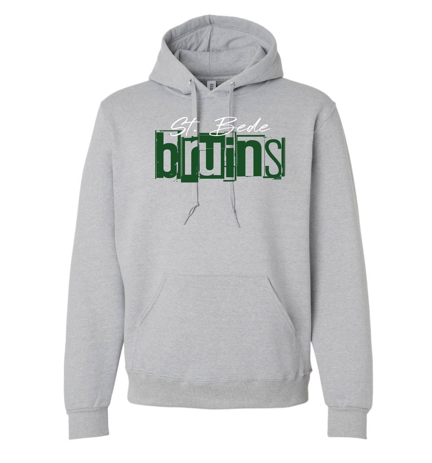 BRUINS BLOCK GRUNGE- HOODIES (MULTIPLE OPTIONS)