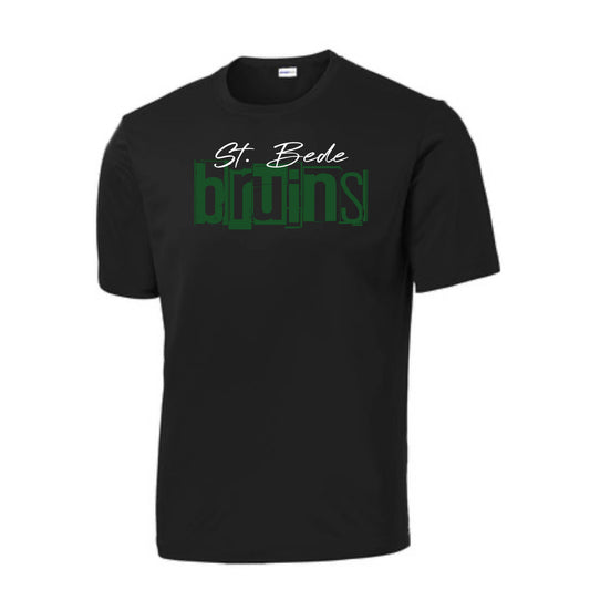 BRUINS BLOCK GRUNGE -  DRIFIT Ts&HOODIES (VARIOUS STYLES)