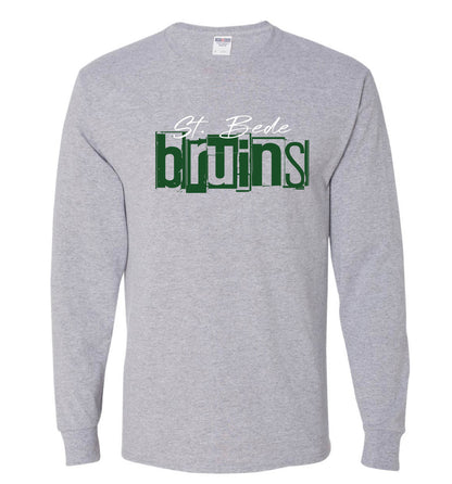 BRUINS BLOCK GRUNGE  -  T SHIRTS  (MULTIPLE OPTIONS)