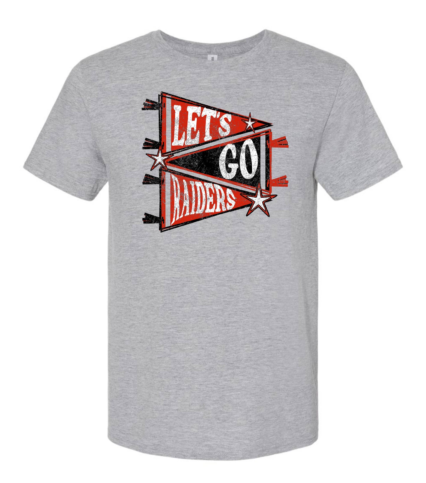 LETS GO RAIDERS - T SHIRT