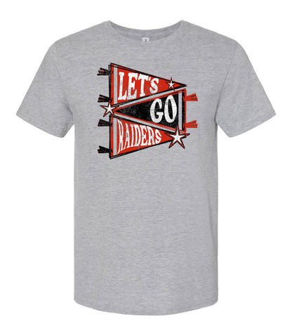 LETS GO RAIDERS - T SHIRT