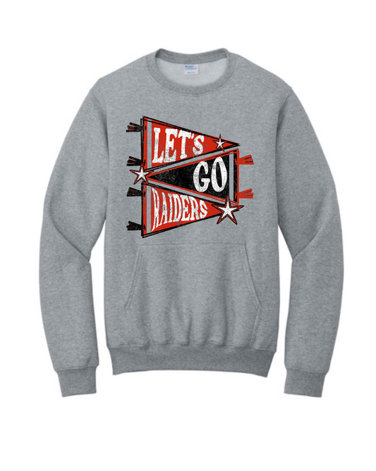 LETS GO RAIDERS - CREWNECKS & HOODIES
