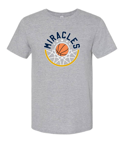 MIRACLES BBALL -  TSHIRT (MULTIPLE OPTIONS)
