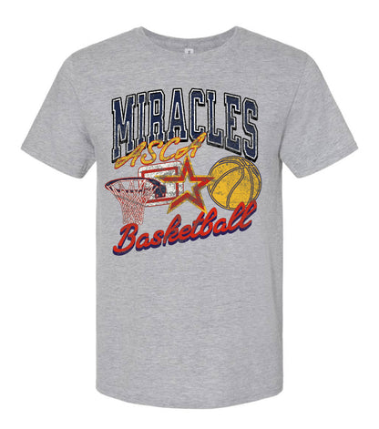 ASCA BASKETBALL FULL DESIGN - TSHIRT / LONG SLEEVE  (MULTIPLE OPTIONS)