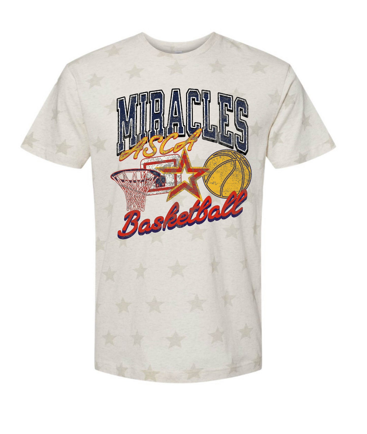 ASCA BASKETBALL FULL DESIGN - TSHIRT / LONG SLEEVE  (MULTIPLE OPTIONS)
