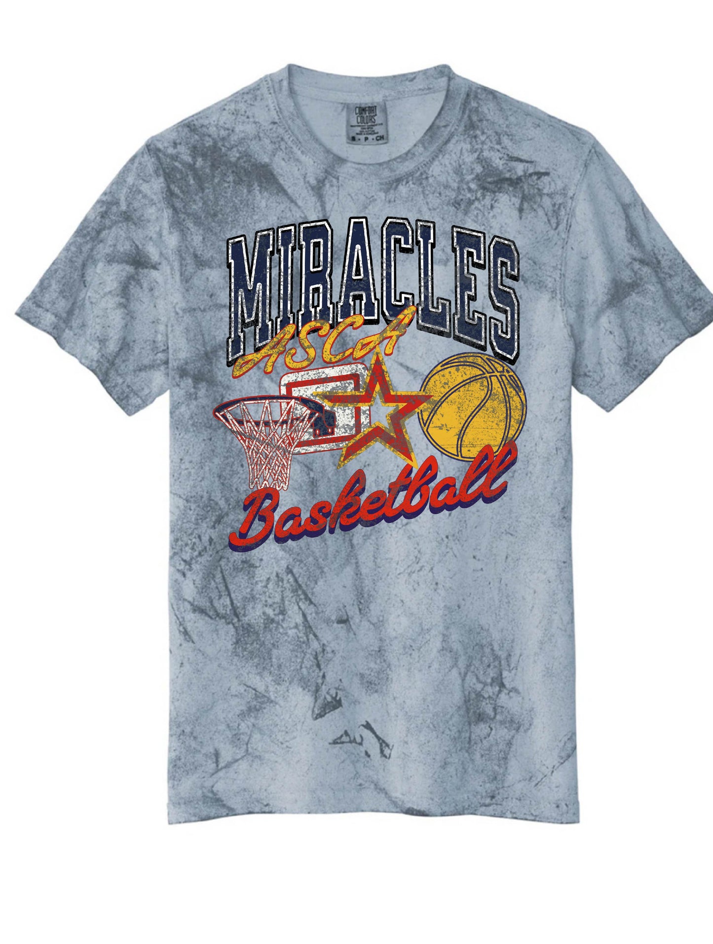 ASCA BASKETBALL FULL DESIGN - TSHIRT / LONG SLEEVE  (MULTIPLE OPTIONS)