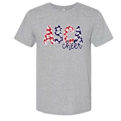 ASCA CHEER - TSHIRT / LONG SLEEVE  (MULTIPLE OPTIONS)