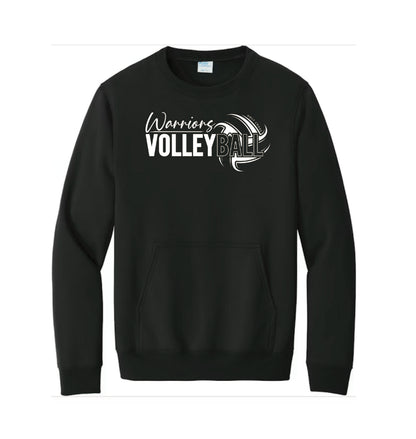 HOLY CROSS VOLLEYBALL - WARRIORS FLEECE (CREW/HOODIES) (VARIOUS STYLES)