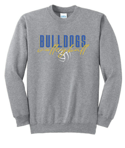 BULLDOGS VOLLEYBALL CREWNECK SWEATSHIRTS  (25/26)