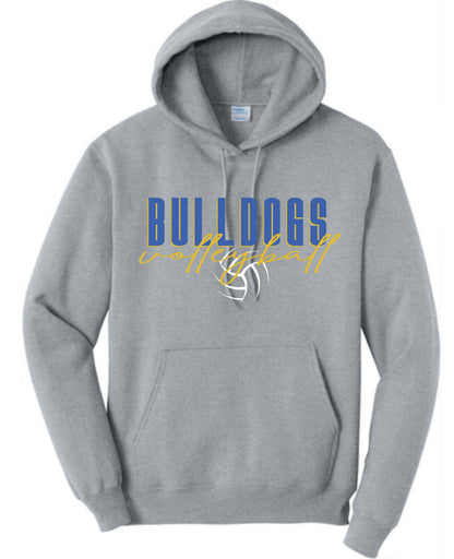 BULLDOGS VOLLEYBALL HOODED SWEATSHIRTS (25/26)