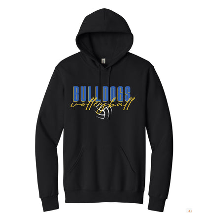 BULLDOGS VOLLEYBALL HOODED SWEATSHIRTS (25/26)