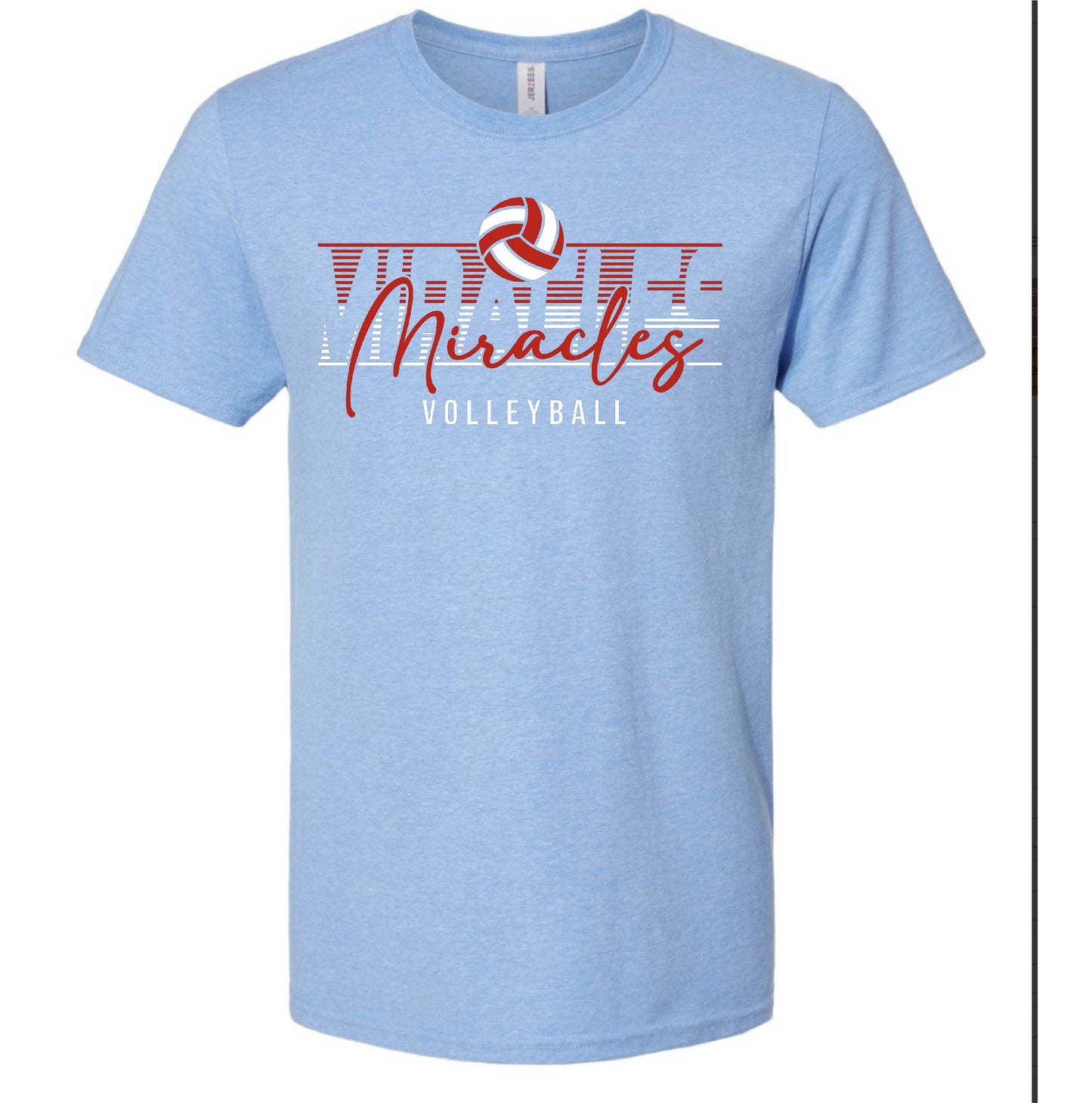 MIRACLES volleyball - TSHIRT / LONG SLEEVE  (MULTIPLE OPTIONS)