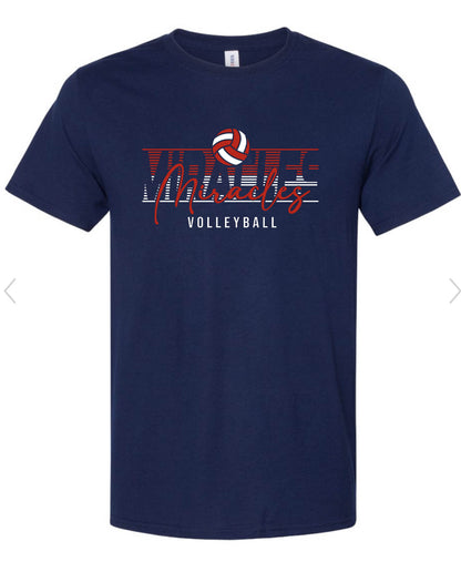 MIRACLES volleyball - TSHIRT / LONG SLEEVE  (MULTIPLE OPTIONS)