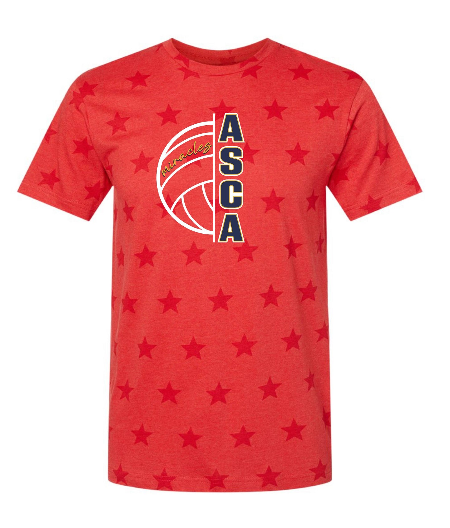 ASCA  VOLLEYBALL -ball   - T’S and long sleeve