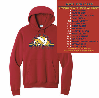 STATE BOUND - ASCA 8TH GRADE GIRLS VBALL SHIRTS (VARIOUS STYLES)