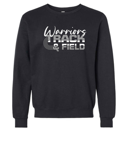 WARRIORS TRACK & FIELD - FLEECE (CREW/HOODIES - VARIOUS STYLES)
