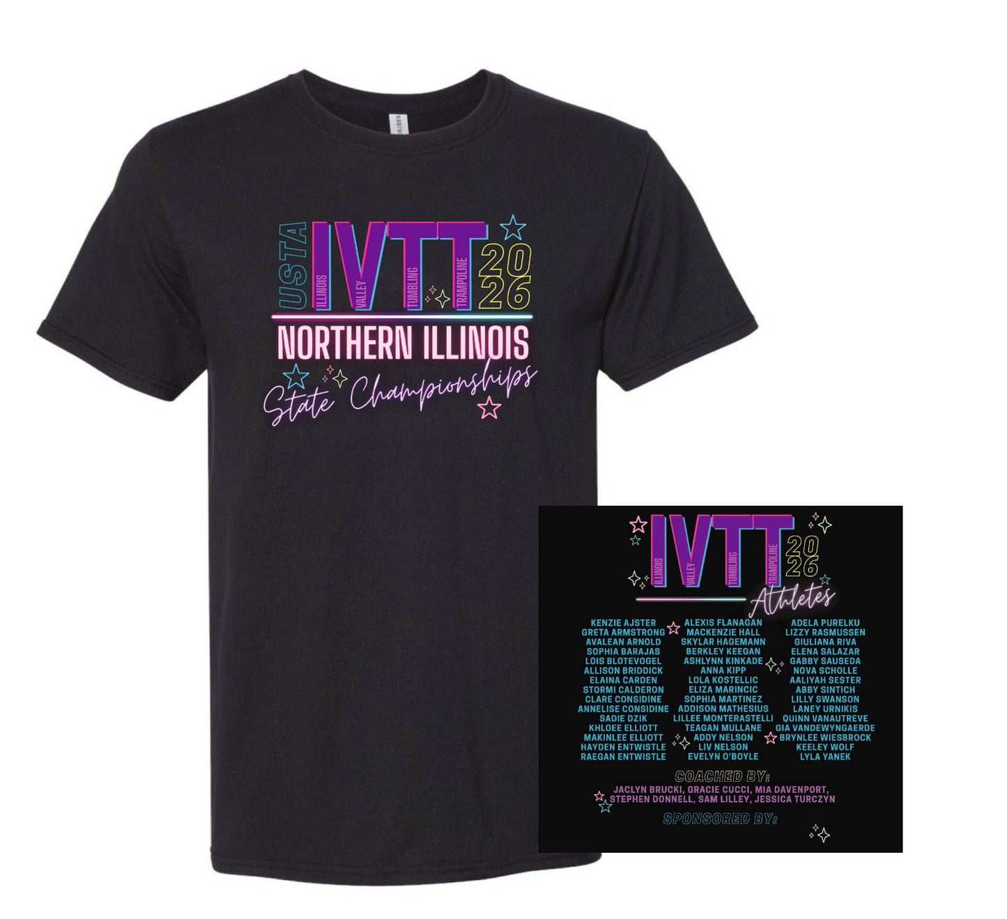 IVTT - State Shirts ( t’s, crews, hoodies, drifit ts, drifit hoodies, womens)