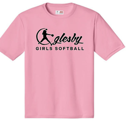 OGLESBY SOFTBALL LOGO TEAM COLOR SOLID DRIFIT TSHIRTS