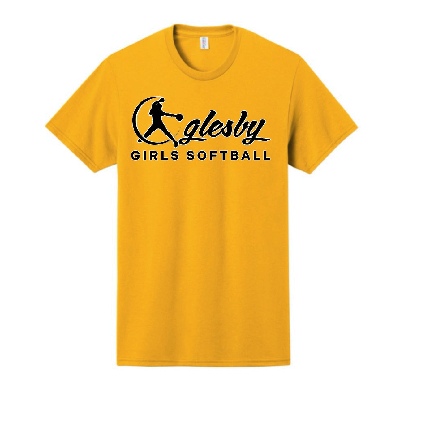 OGLESBY SOFTBALL LOGO TEAM COLOR SOLID COTTON TSHIRTS
