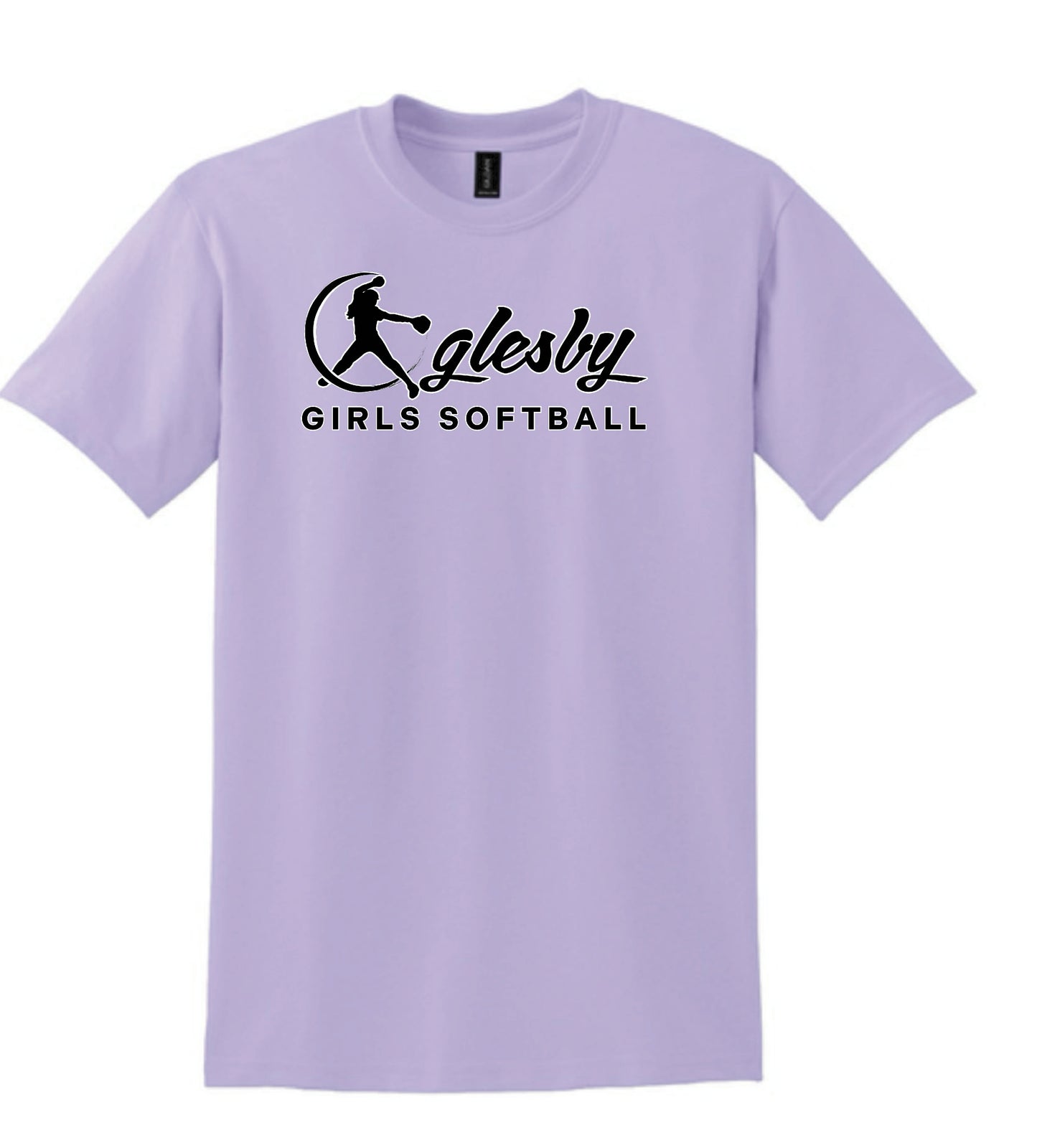 OGLESBY SOFTBALL LOGO TEAM COLOR SOLID COTTON TSHIRTS