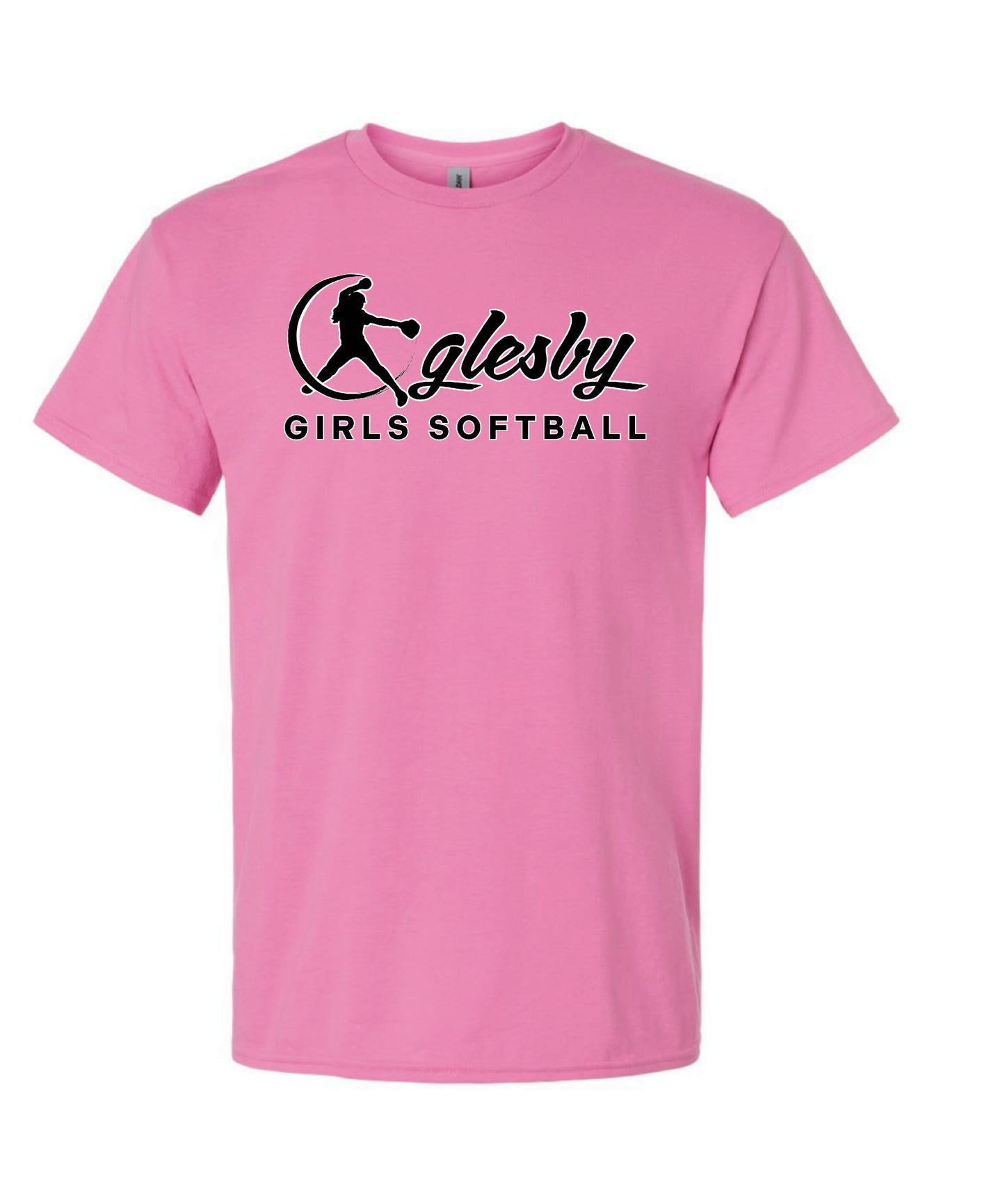 OGLESBY SOFTBALL LOGO TEAM COLOR SOLID COTTON TSHIRTS