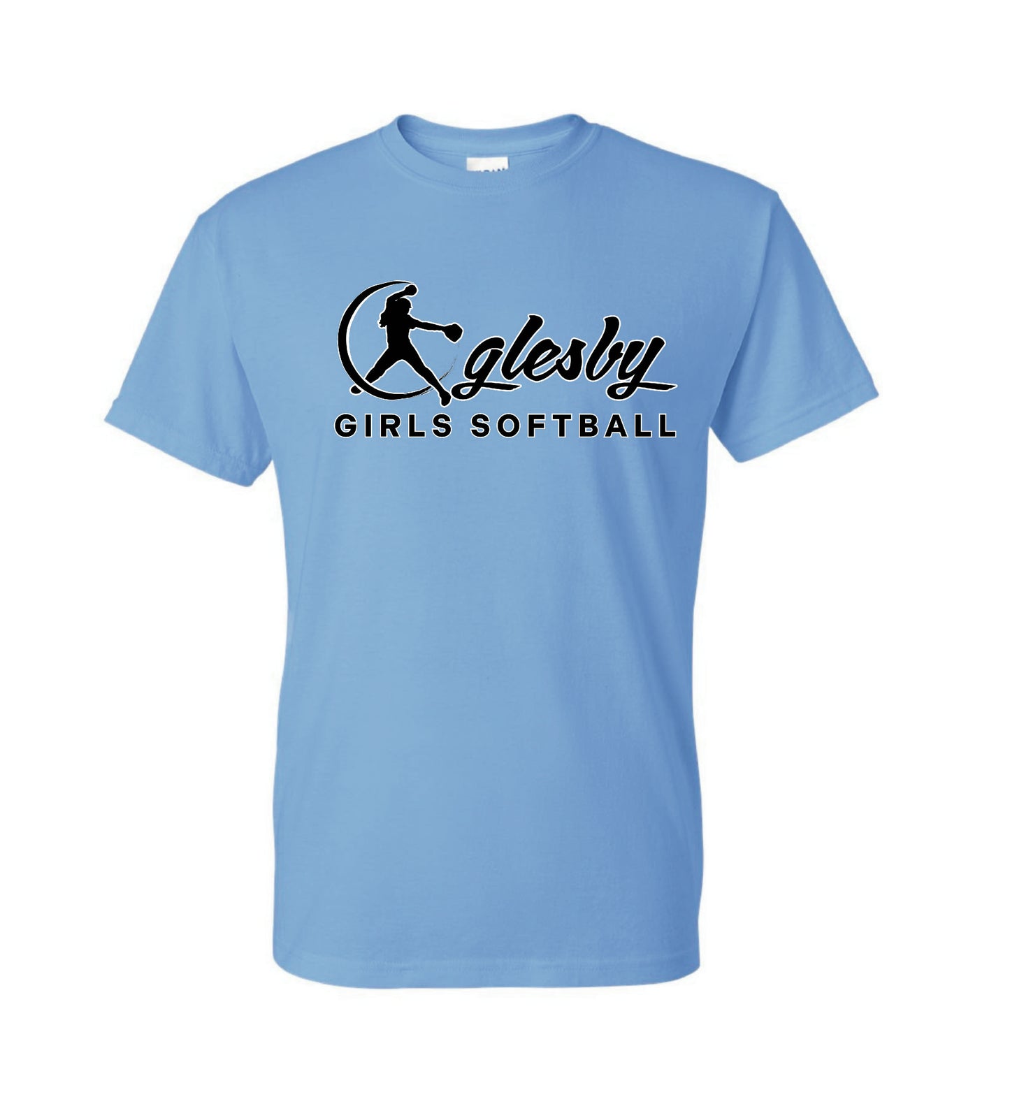 OGLESBY SOFTBALL LOGO TEAM COLOR SOLID COTTON TSHIRTS