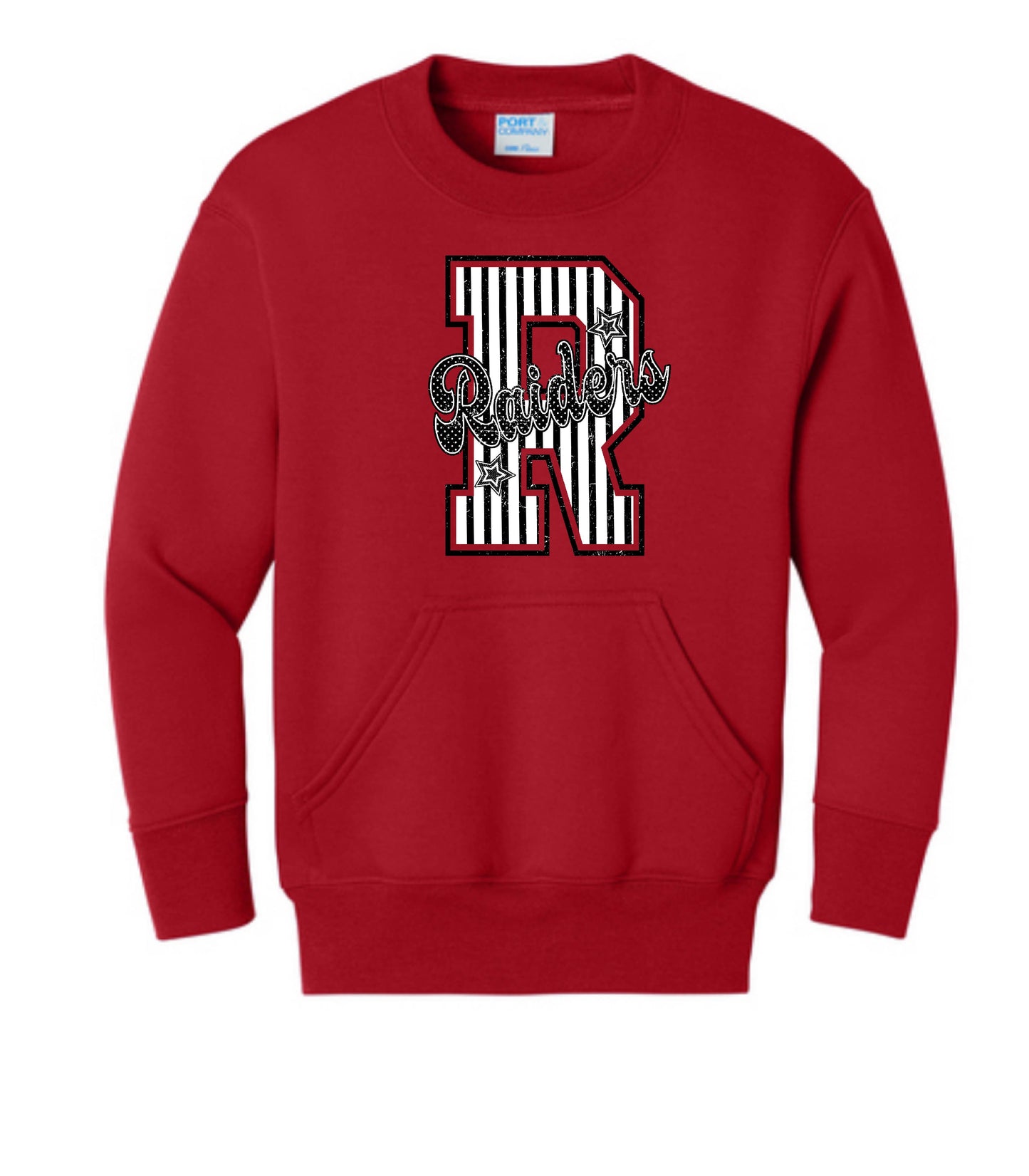 RAIDERS CHEER ‘R’ - CREWNECKS & HOODIES