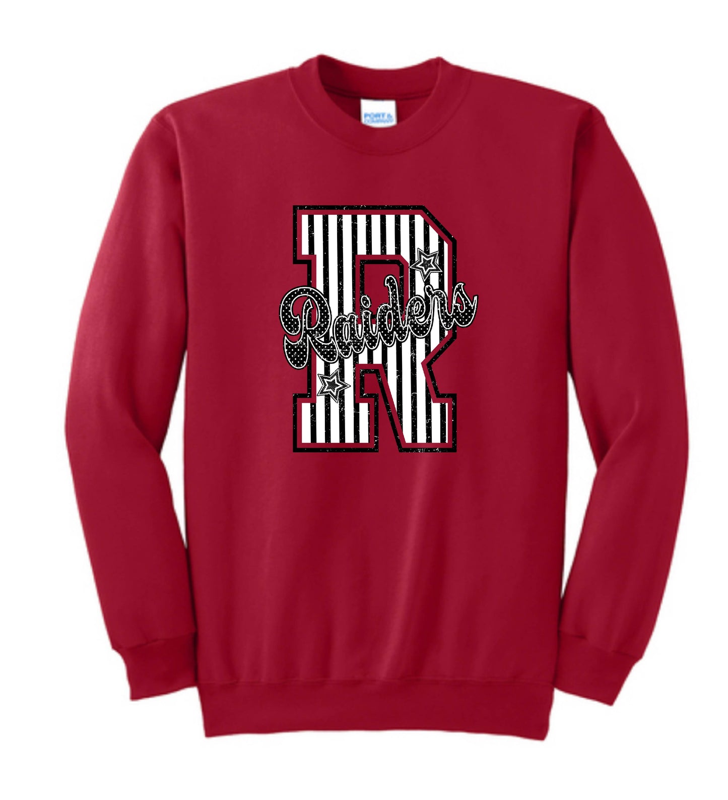 RAIDERS CHEER ‘R’ - CREWNECKS & HOODIES