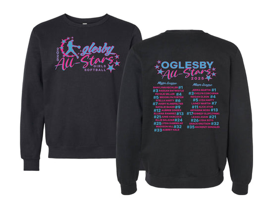 ALL-STARS SOFTBALL 2025 CREW/HOODED SWEATSHIRTS