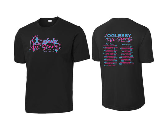 ALL-STARS SOFTBALL 2025  - DRYFIT Ts
