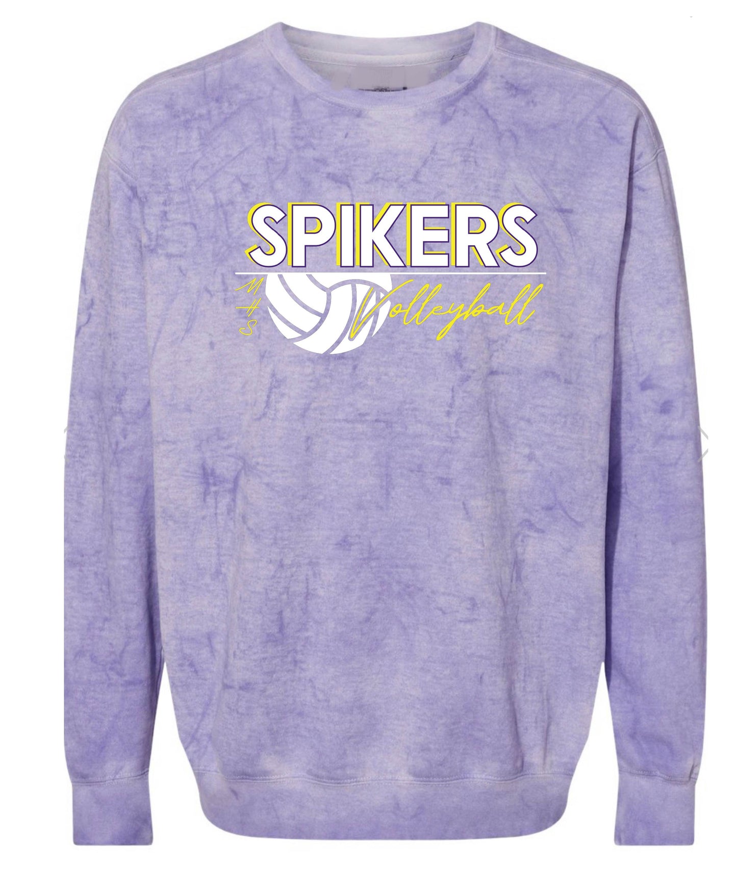 SPIKERS VOLLEYBALL CREWNECKS & HOODIES (VARIOUS STYLES)