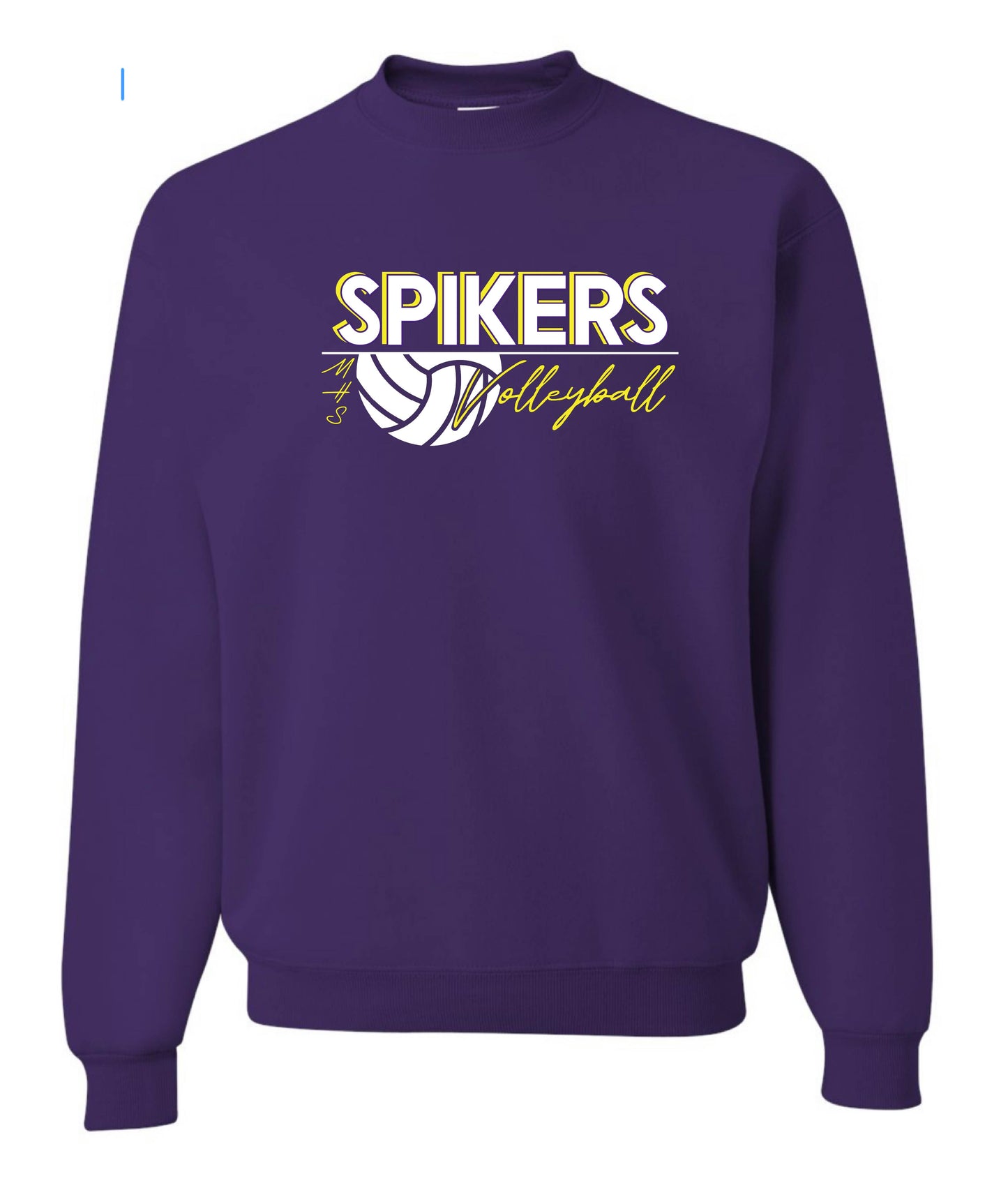 SPIKERS VOLLEYBALL CREWNECKS & HOODIES (VARIOUS STYLES)