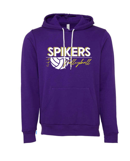 SPIKERS VOLLEYBALL CREWNECKS & HOODIES (VARIOUS STYLES)