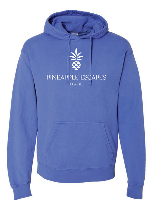 Hooded unisex Garment-Dyed sweatshirt